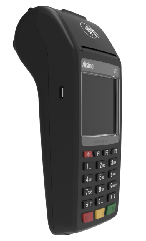 دستگاه کارتخوان آیزینو مدل V72 - آکبند فعال سازی رایگان 4G