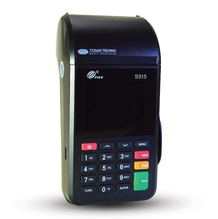 کارتخوان سیار پکس S915- آکبند فعالسازی و کدمالیاتی رایگان