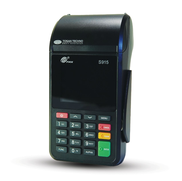 کارتخوان سیار پکس S915- آکبند فعالسازی و کدمالیاتی رایگان
